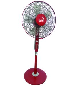 CURVE AIR 16 PEDESTAL FAN H/DUTY 16 INCHES RED 1 Each CXE4209