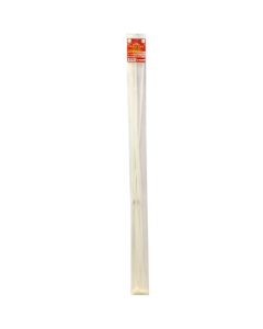 CABLE TIES 48" WHITE 1 Each 14176