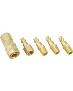 COUPLER SET BRS 5PC