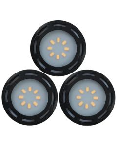 WHITE LAMPHOLDER RND COVER W/I