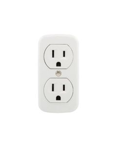 DUPLEX 15A WHITE RECEPTACLE