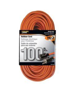 EXT CORD 100FT ORANGE 432-9462