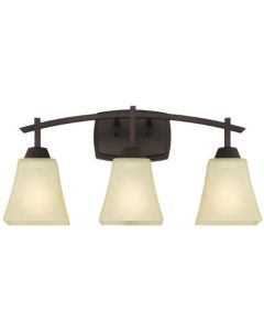 WALL FIXTURE 3-LIGHT ORB/AL