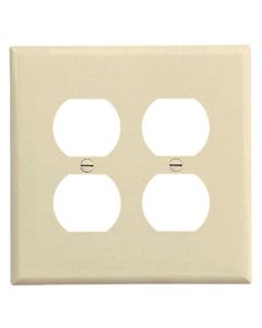 2-GANG WALL PLATE RECEPTACLE