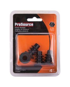 3/4" 4PC PLASTIC SOCKET BLK