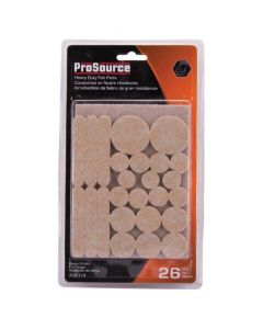 26PC FELT PAD HD ASSORTED