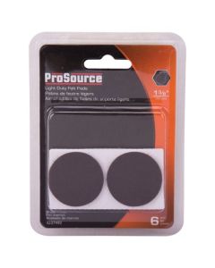 1-3/8" RND LT DUTY FELT PAD