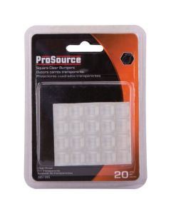 1/2" BUMPER SQUARE CLR