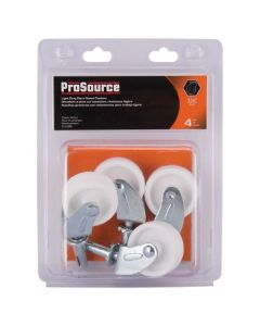 1-5/8' CASTER STEM ZINC/WHT