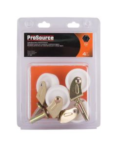 1-5/8" CASTER STEM BRS/WHT