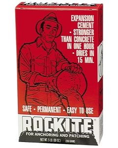 ROCKITE EXPANSION CEMENT 10005 5 POUNDS 1 Each 920-9719