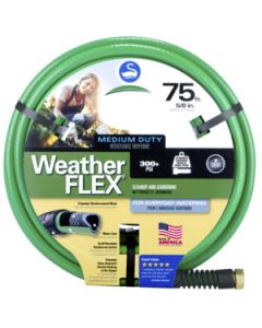  SWAN WEATHER FLEX GARDEN HOSE 5/8"X 75 FEET 1 Each