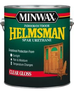  MINWAX HELMSMAN SPAR URETHANE, CLEAR GLOSS 1 GALLON