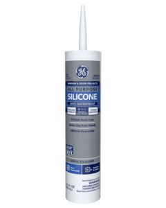  GE SILICONE I CAULK  WHITE 1 Each GE112A