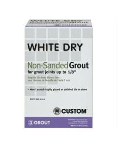  DRY GROUT 5 POUNDS WHITE 1 Each WDG5.4