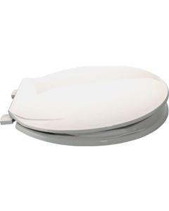 100-7 MINTCRAFT PLASTIC ROUND SEAT WHITE 1 Each 766-5425