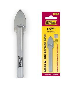  IVY CLASSIC  GLASS & TILE DRILL 1/2 INCHES 1 Each 10370