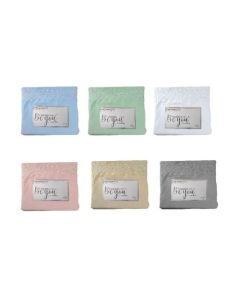 SILVER EMBROIDERY SHEET SET QU