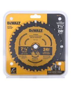  DEWALT 24T CIRCULAR SAW BLADE  71/4 DWA171424