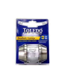  DOUBLE CYLINDER DEADBOLT LOCK T-V1801US32D