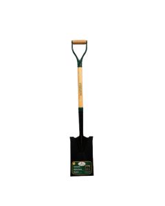 D-HDL GARDEN SPADE W/WOOD HDL