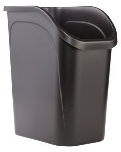BLK WASTE BASKET 9GAL 2111429