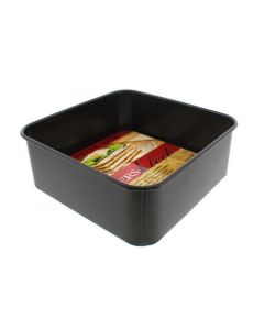 SQ CAKE PAN 8.5 W/LOOSE BOTTOM