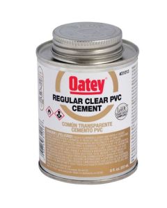 CLEAR PVC CEMENT 16 OZ