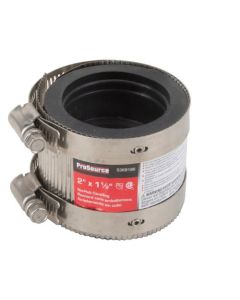 2X11/2" NO HUB COUPLING