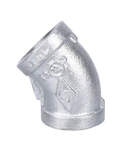 ELBOW 45 DEG GALV 1/2