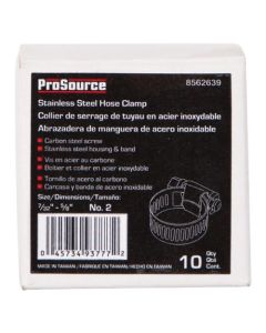 HOSE CLMP SS/CARBON SCRW NO.02