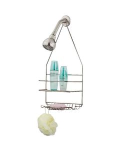 SHOWER CADDY SATIN NICKEL