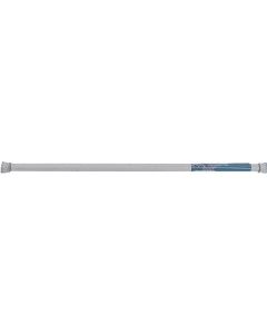 41-76" SHOWER CURTAIN ROD WHTE