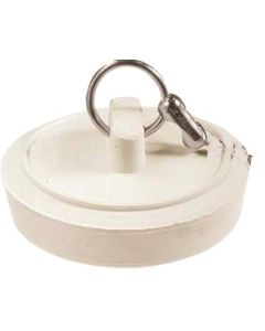 1-1/8-1-1/4 DRAIN STOPPER WHTE