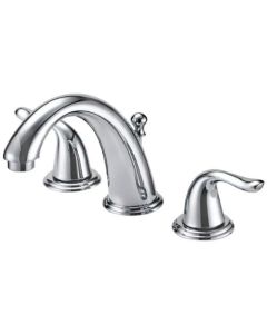 4"WIDE LAVATRY FAUCET 2HDL CHR