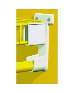 BRACKET WALL HD PRE-LOADED WHT