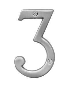 4" NUMBER HOUSE 3 SB SAT NKL