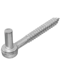 1/4X4" HOOK SCREW STEEL ZINC