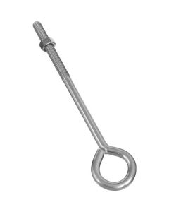 3/8X8" EYE BOLT W/NUT SS