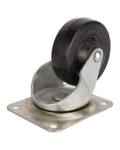 4" RUB/ZINC CASTER SWIVEL