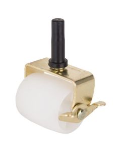 2-1/4" BED ROLLER WHEEL W/BRK