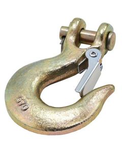 5/16" HOOK CLVS/LTCH CHRMT/YEL