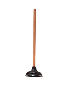6" DRAIN PLUNGER BLACK