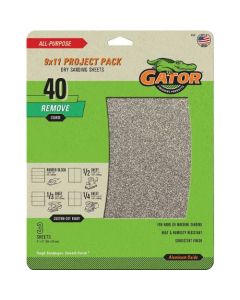 40G 9X11" SANDPAPER AL OXIDE