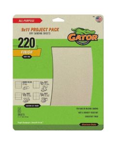 220G 9X11" SANDPAPER AL OXIDE