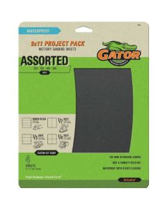9X11" SANDPAPER SILI CAB ASST