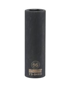 1/2" DR 6PT 16MM DEEP SOCKET
