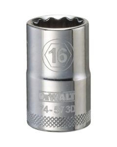 1/2" DRIVE 12PT 16MM SOCKET
