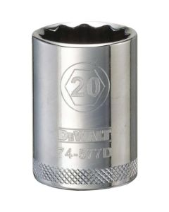1/2" DRIVE 12PT 20MM SOCKET
