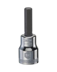 SOCKET BIT HEX 3/8 DRIVE 1/4"